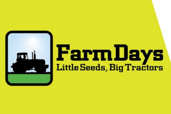 COSI Farm Days event logo with tractor